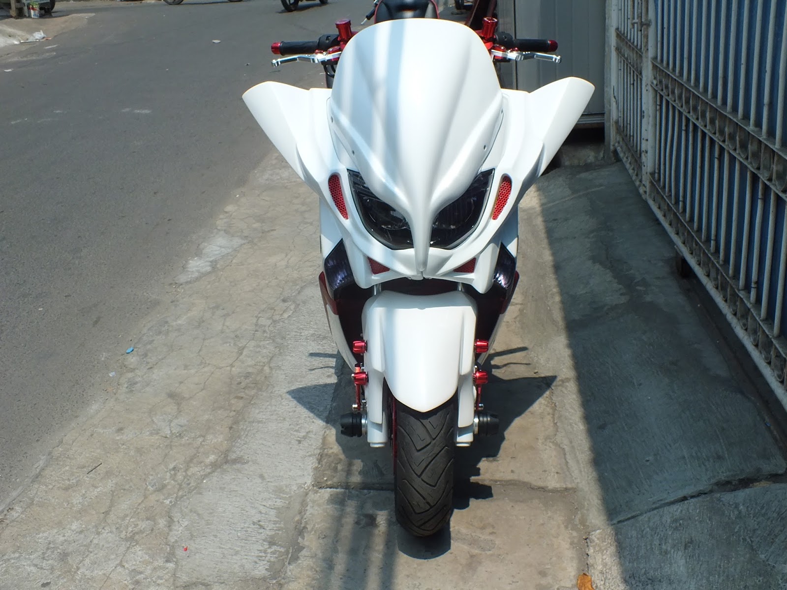 Modifikasi JOK MOTOR: JOK MOTOR YAMAHA NMAX MODEL PHYTON Pesanan Mr. AL