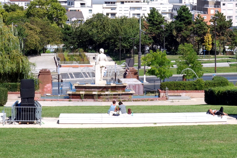 Paris Parc de la Butte du Chapeau Rouge, petit frère méconnu du parc
