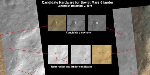 Inikah jejak misi pendaratan Mars Uni Soviet tahun 1971 
