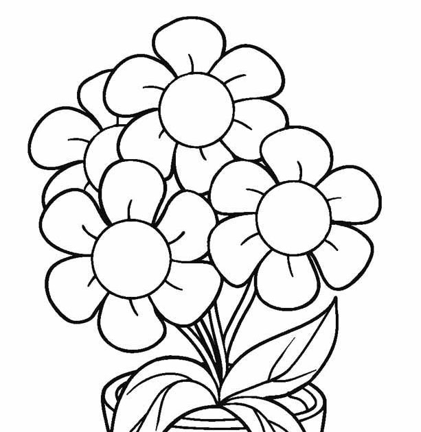 Printable Flower Coloring Pages ~ Coloring Print