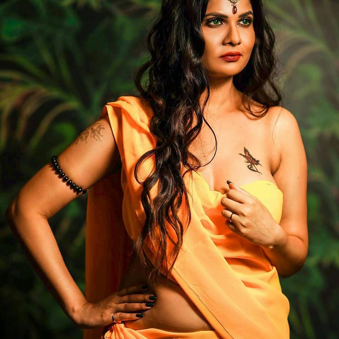 Hindi Adult Web series actress Abha Paul latest gallery.