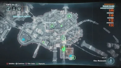 Batman Arkham Knight, The Line of Duty, Miagani island, Firefighters Locations map
