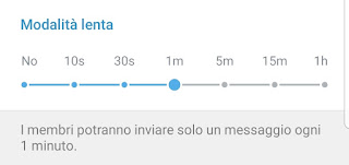 Impostazione della Modalità Lenta di Telegram