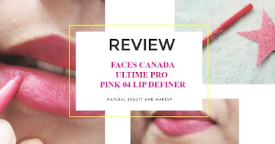 FACES Canada Ultime Pro Pink 04 Lip Definer Review, Swatches, Price & Other Details on NBAM blog