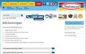  Selamat Jumpa lagi dengan  Admin melalui blog  Lowongan Kerja PT Indomarco Pristama / Indomaret Terbaru Tahun 2017