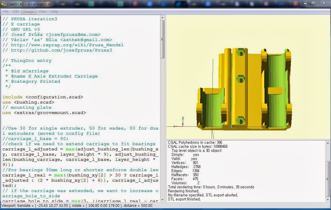 Withscan: .SCAD .STL 파일을 SKETCHUP을 통해 이용하는 방법