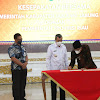 Bupati H. Anwar Sadat M. Ag hadiri penandatangan kerjasama dengan pemerintah Provinsi Riau