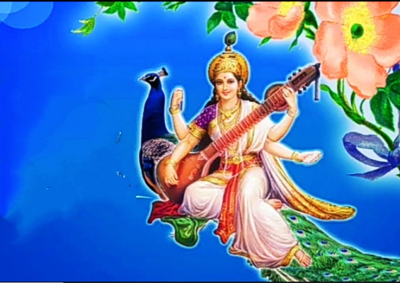 Images of goddess saraswati devi,