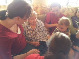 Grandma Lofgreen visit