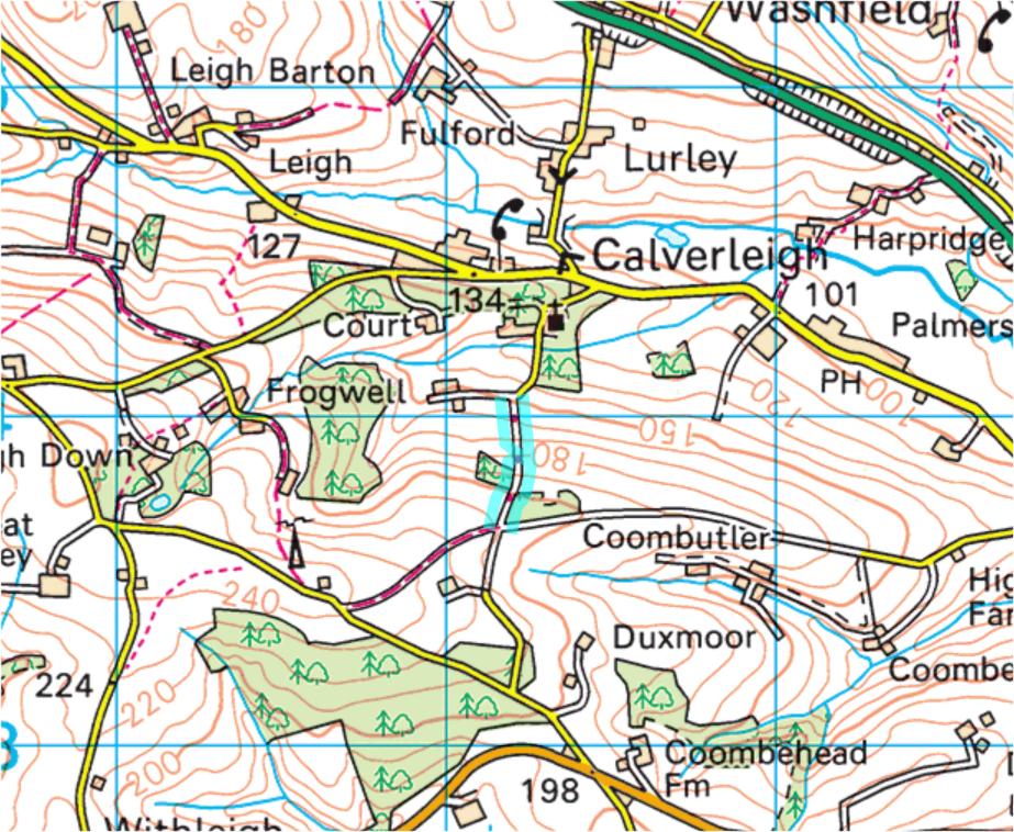 Legal Lanes Devon Beerdown Calverleigh