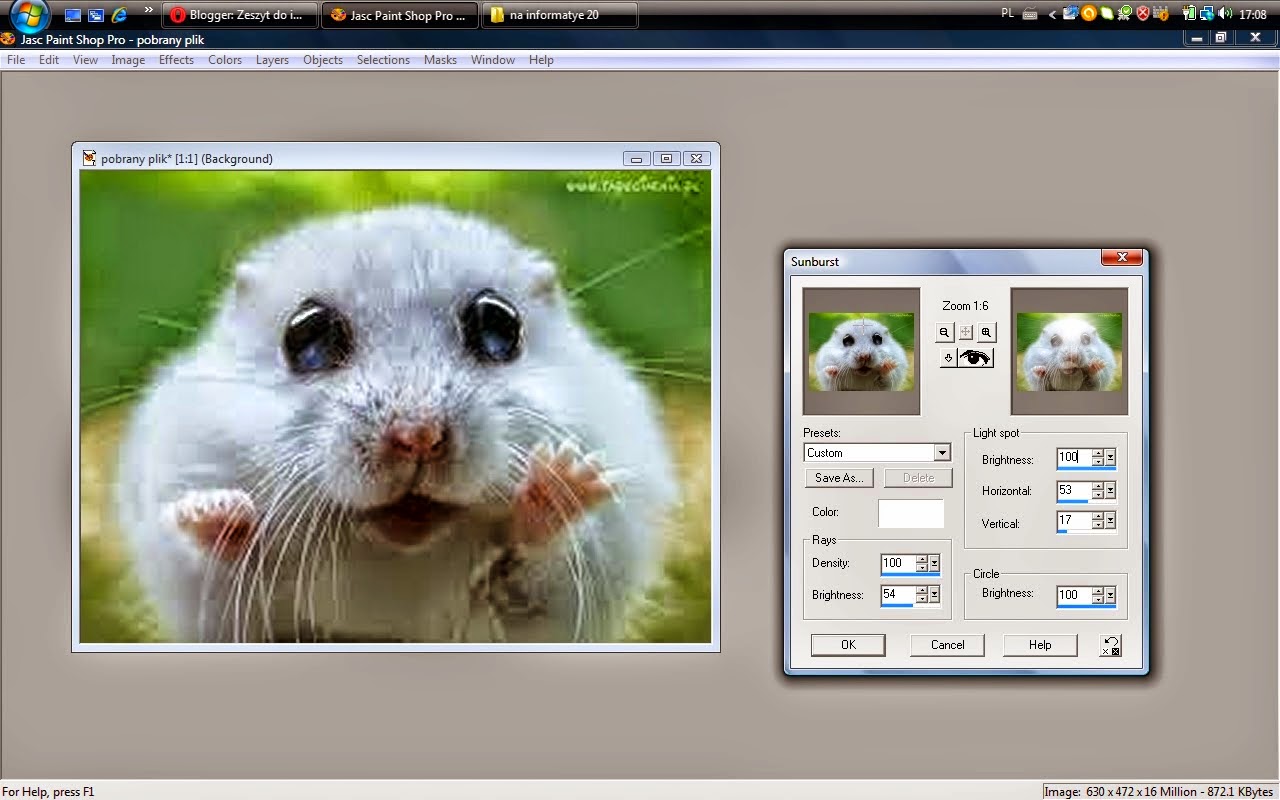 Zeszyt do informatyki Podstawowe funkcje edytora graficznego Paint