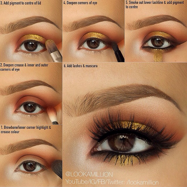 Brown Eyeliner Tutorial 2015 Style Hunt World