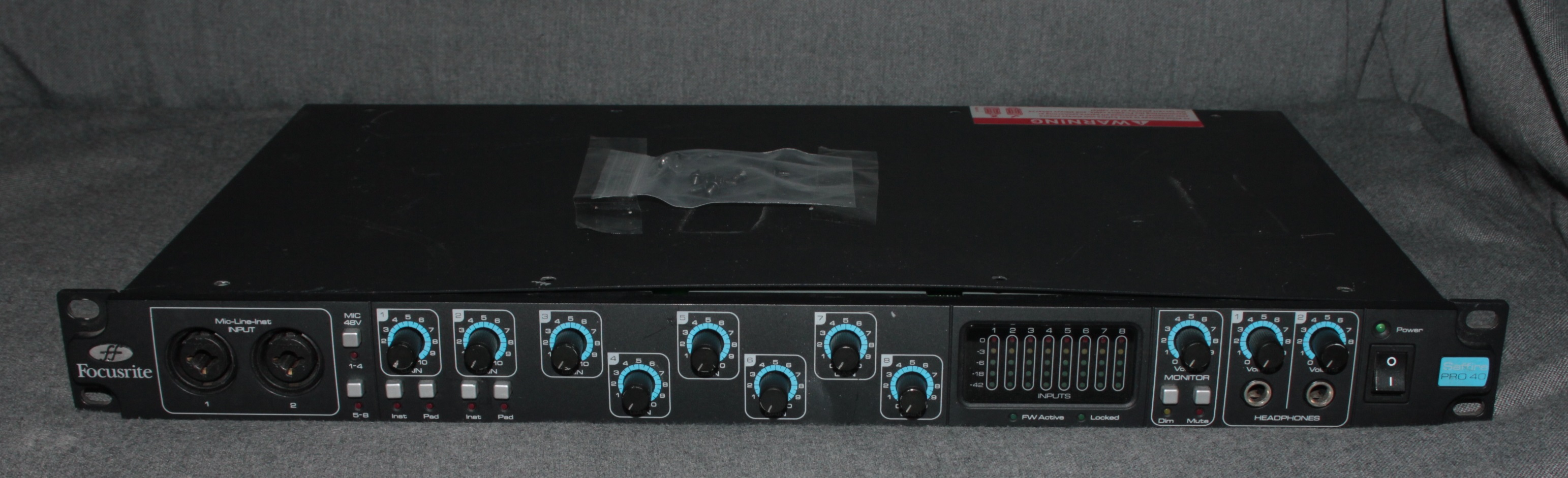 ギフト focusrite saffire pro40 + 1uラック | www.birbapet.it
