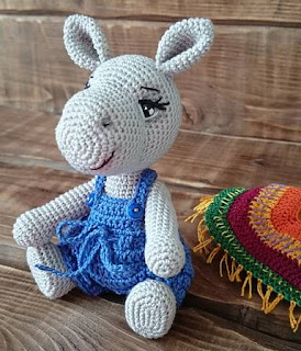 PATRON GRATIS BURRO AMIGURUMI 42050