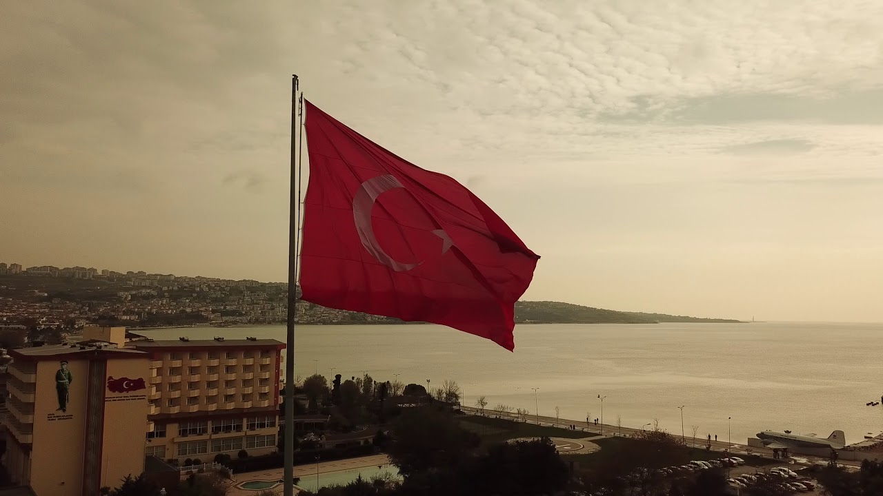 izmir manzarali turk bayragi resimleri 5