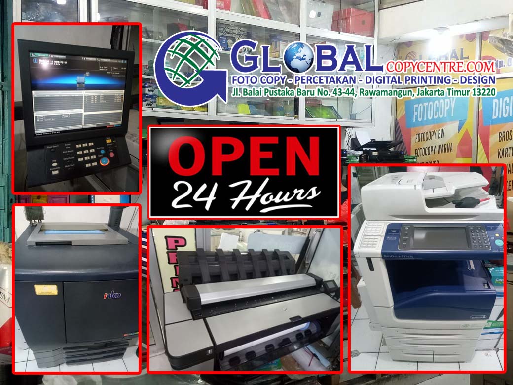 Global Printing Jakarta » Fotocopy Penjilidan Digital Printing Cetak