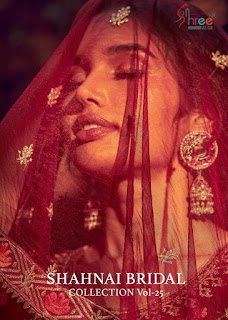 Shree Fab Shehnai Bridal Collection 5 Wedding Pakistani Suits 