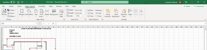 Opzione di stampa griglia di Microsoft Office Excel