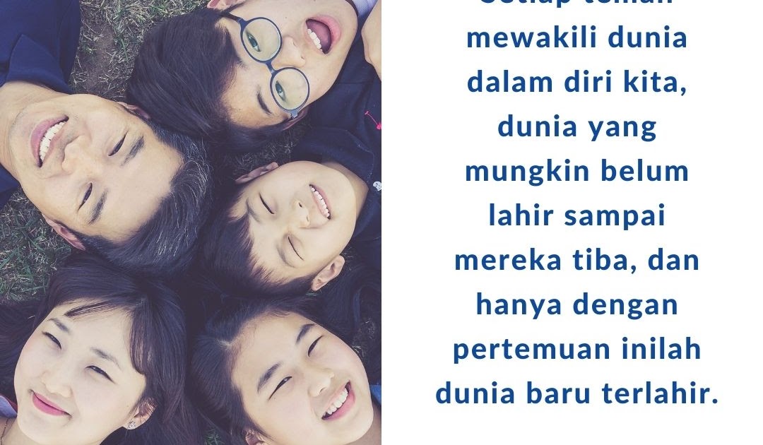 30 Kata Mutiara Tentang Teman Baru Kenal, Awal Pertemanan - ImajiBlog