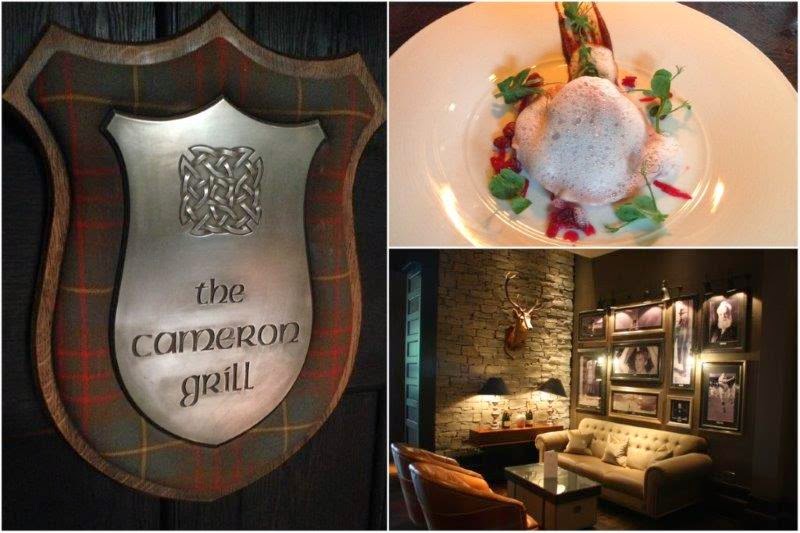 Cameron Grill en Cameron House en el lago Loch Lomond, Escocia – Great Scots Bar en Cameron House