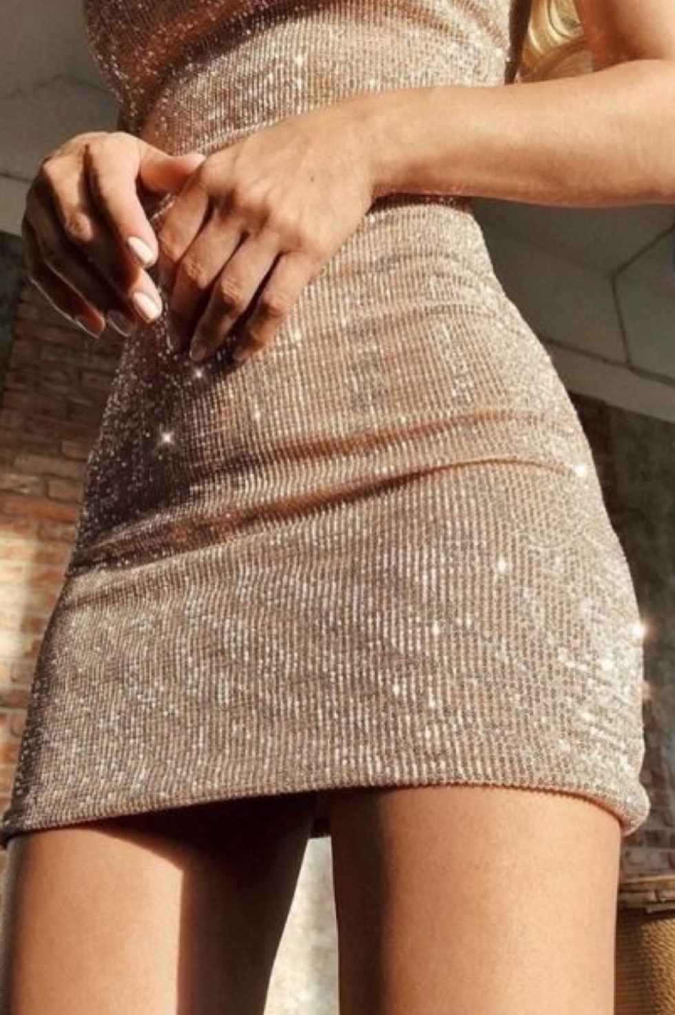 sparkly going out outfit