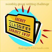 Secret Subject Swap, a multi-blogger writing challenge | developed and run by www.BakingInATornado.com | #MyGraphics