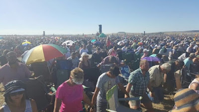 'Jutaan Orang' Afrika Selatan Menangis di Hadapan Tuhan, Pertemuan Doa Terbesar Yang Pernah Ada