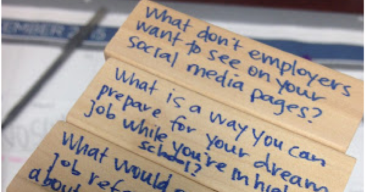 54 Questions for Your Career Building Blocks Game Counselor Clique