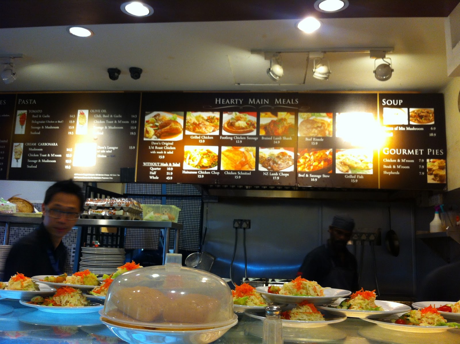 Our Journey Penang Queensbay Mall Dave's Deli Restaurants