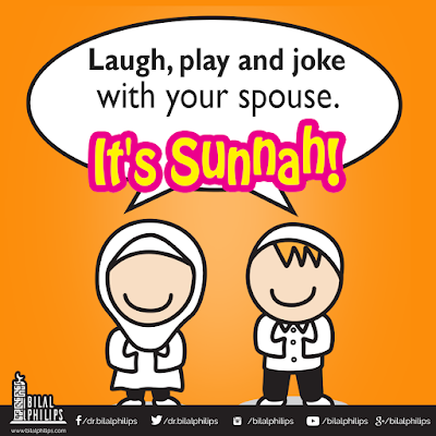 Playing and joking around with your spouse