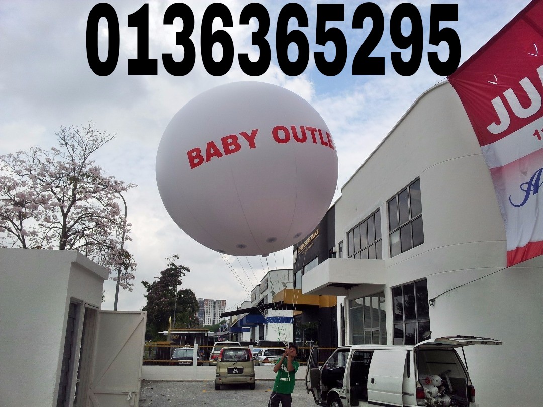 Giant Balloon Malaysia Belon Iklan Jalan Ipoh