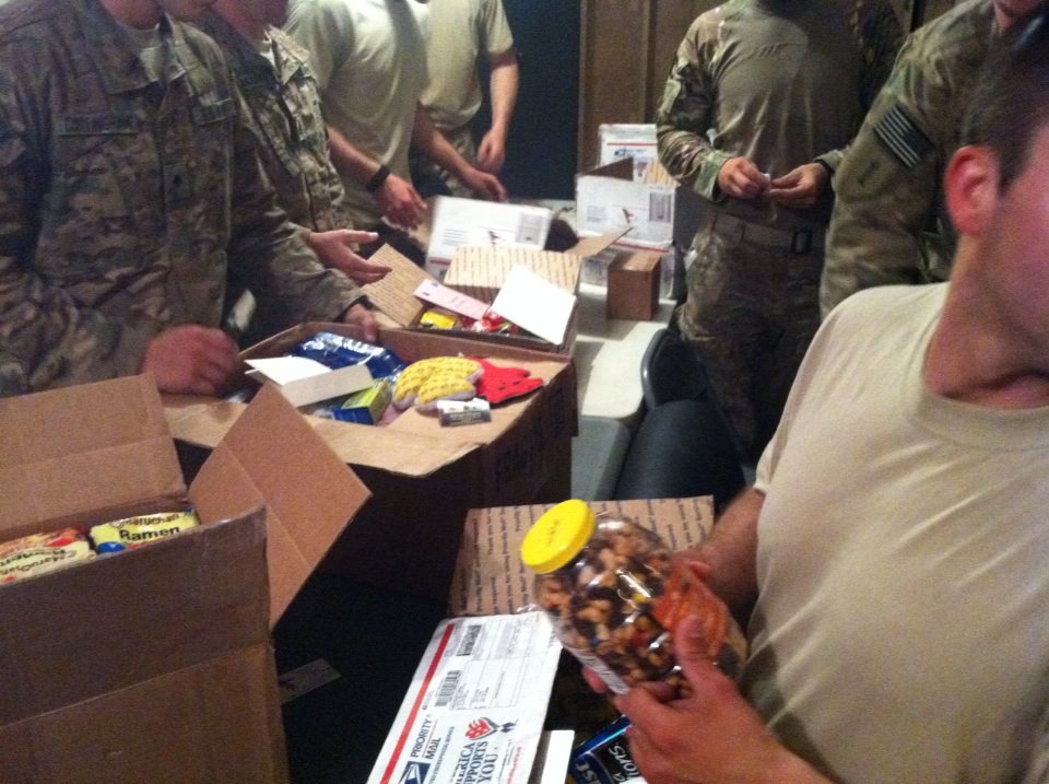 Care Packages for Soldiers: Army troops receiving care packages in Afghanistan How To Send A Package To Afghanistan