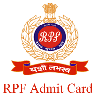 RPF Admit Card
