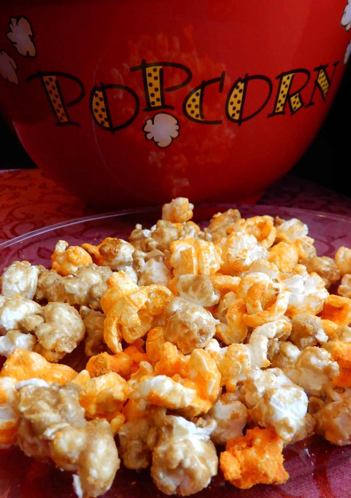 Kim's County Line Cheese Popcorn A New Year's Eve Snack