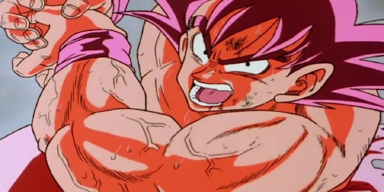 D. Ball Limit-F - Ta aí uma versão feminina do Goku sem estar sexualizada e  também mais coerente com que Akira talvez proporia do Saiyajin.
