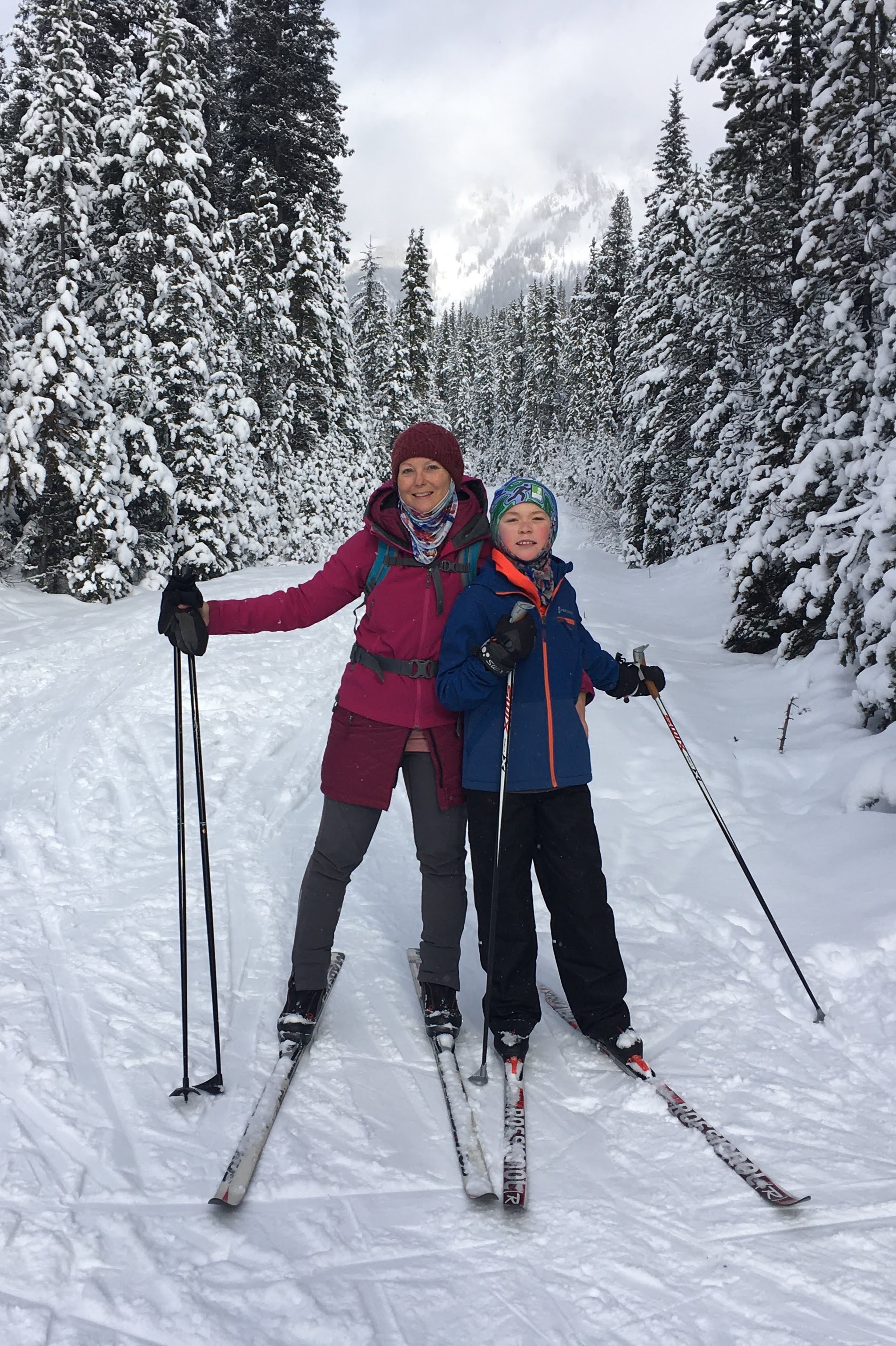Family Adventures In The Canadian Rockies Ten Reasons To Try Cross Country Skiing With Your Family This Winter