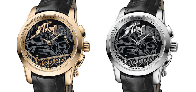 Ulysse Nardin Hourstriker Erotica Jarretière Ulysse Nardin Hourstriker Erotica Jarretière