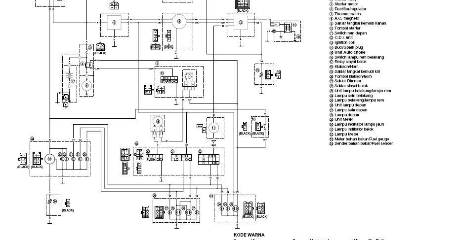 Wiring Diagram Yamaha Rx King