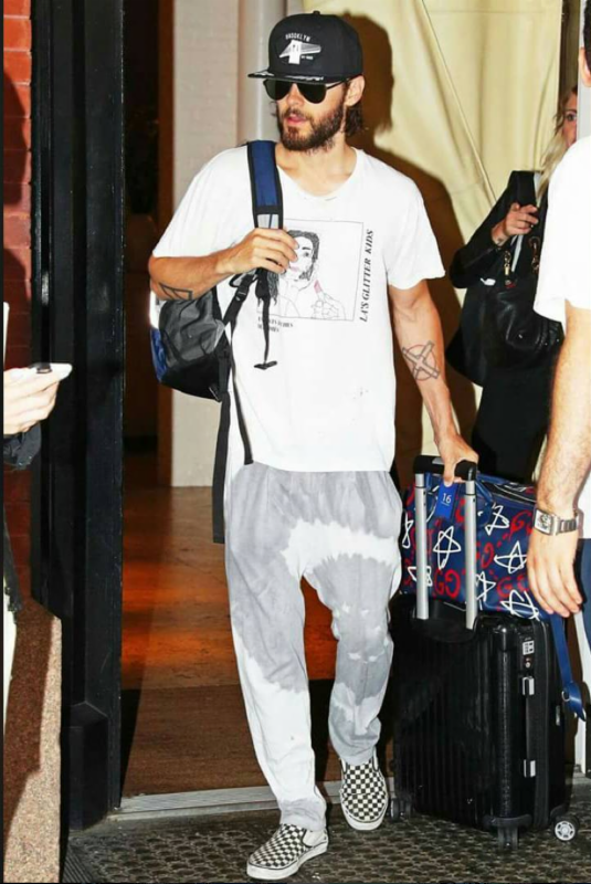 Jared Leto Wearing Enfants Riches Déprimés | Fashion Blog by Apparel Search