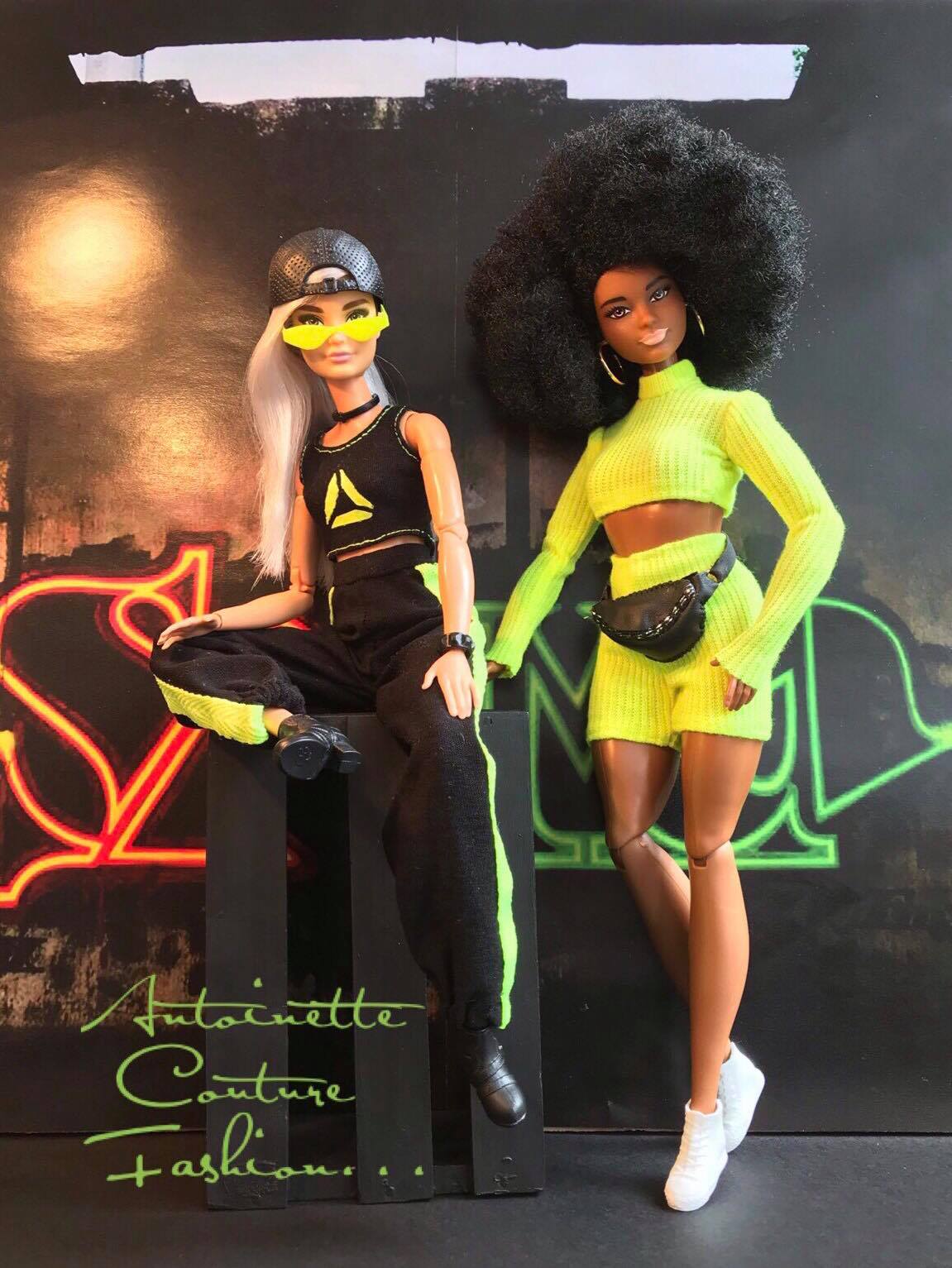 Fashion Dolls Couture - Unlimited: Barbie made to move -Neon Lights.. 2.
