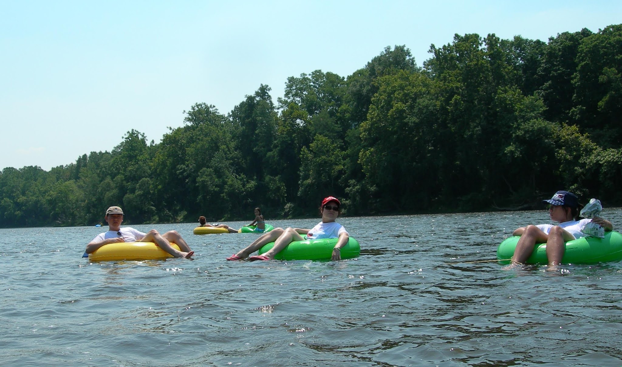 Mai Thai Wanderings Tubing on the Delaware River in Bucks County, Pa