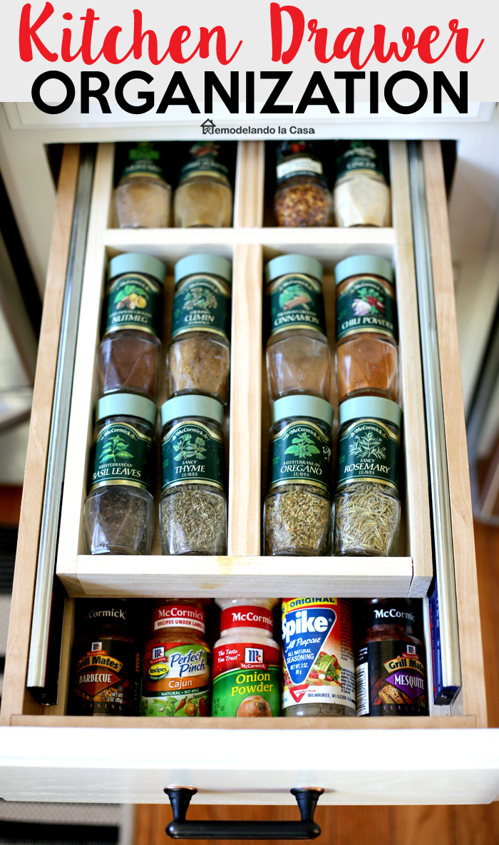 Five Easy Steps to Organize Drawers Using Dividers Remodelando la Casa