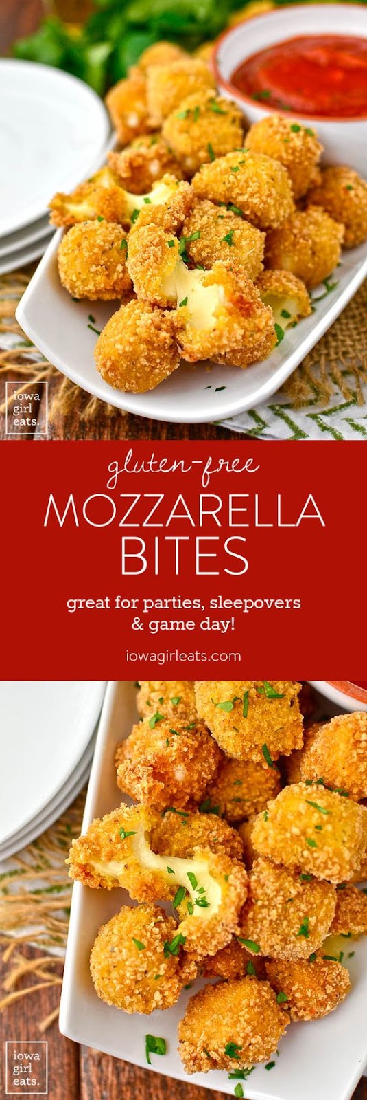 Gluten-Free Mozzarella Bites