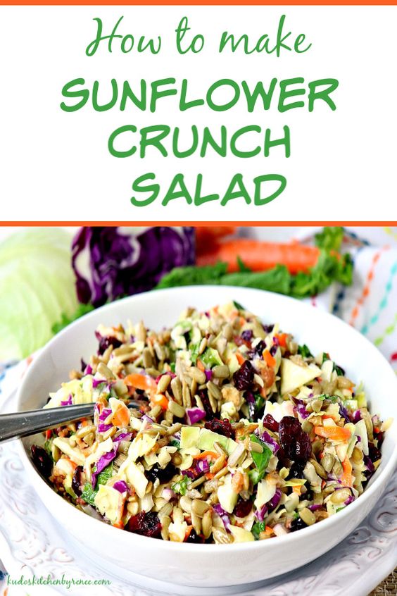 Sunflower Crunch Salad Recipes Virral