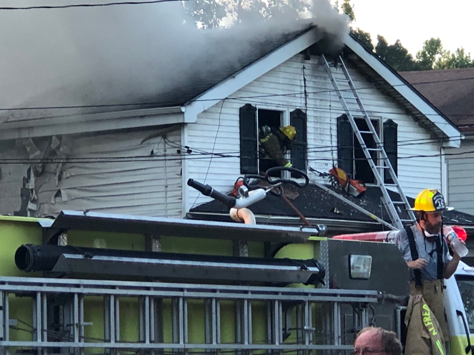 Wellsville Regional News (dot) com Fire damages Almond home; one dead