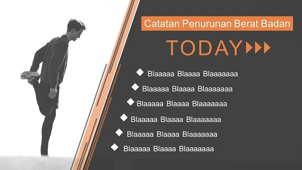 Cara memotivasi diri sendiri untuk diet Membuat catatan penurunan berat badan
