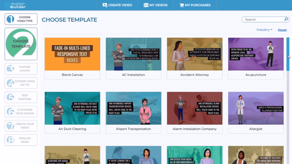 Hundreds of Done-For-You Video Templates