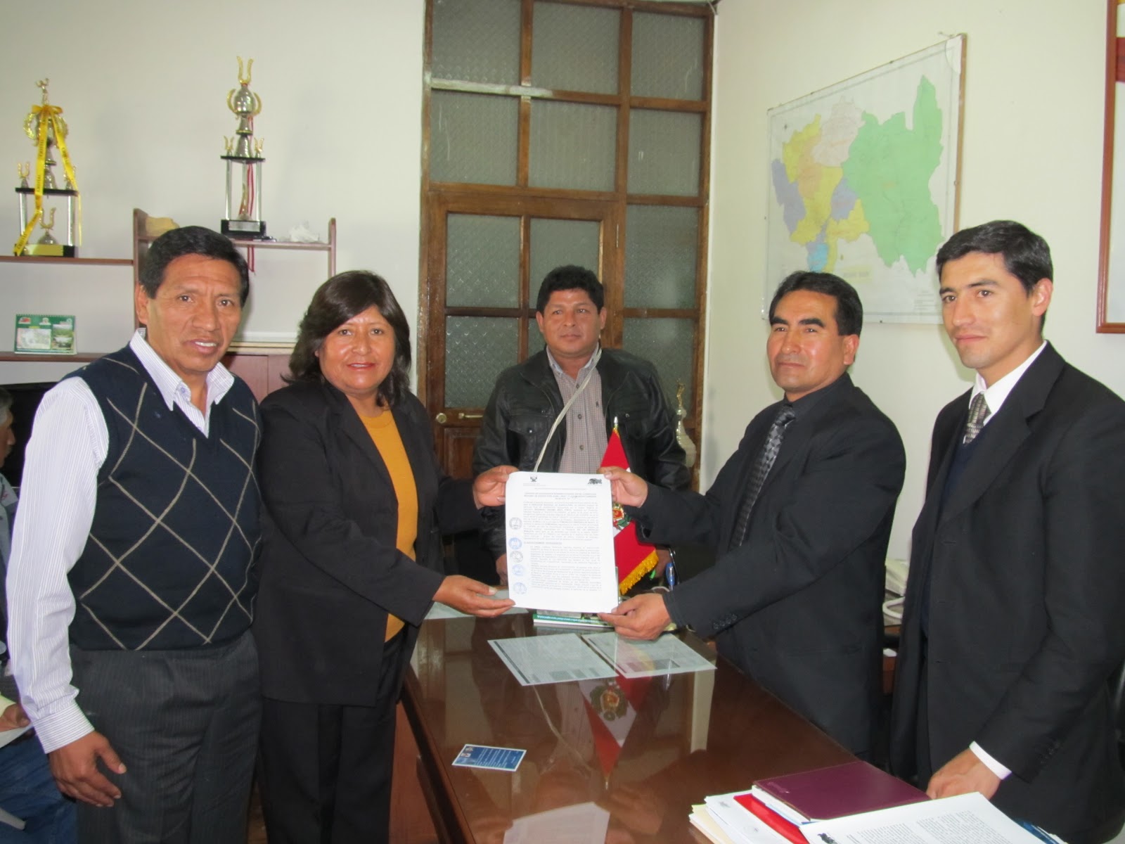 AGRO JUNÍN Comunidad Campesina de Sicaya contará con catastro jurídico