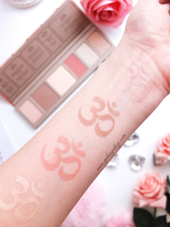 Sephora Flawless Face Palet Swatch