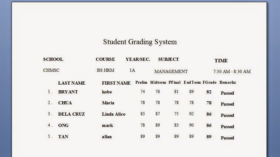Student Grading System In Php With Source Code In Fre - vrogue.co